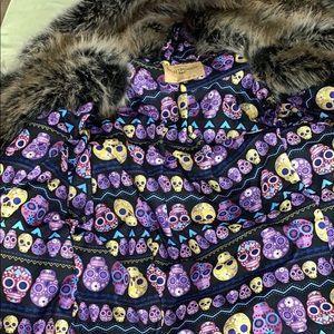 Spirithoods Dia De Los Muertos Coat Size XL